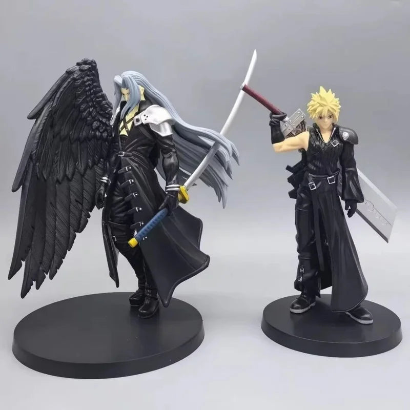 Anime Action Figures Ryu Ken Cloud Sephiroth PVC Model Toys Doll Collectible Gift