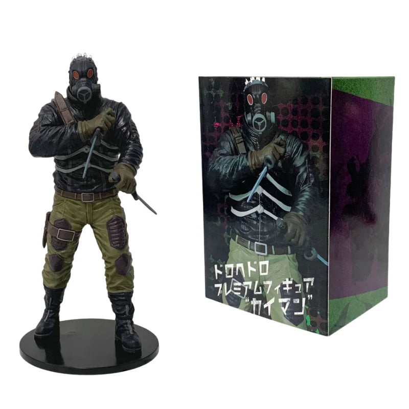 Anime Action Figure 20cm Kaiman Lizard Mask PVC Collectible Toy Desktop Ornament