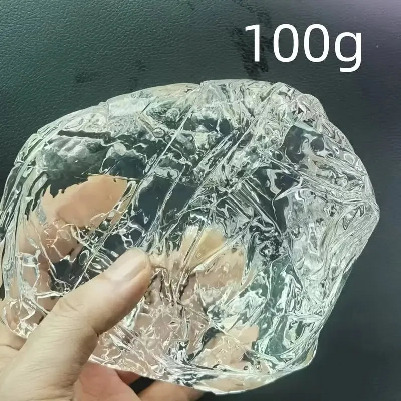 Clear Crystal Wax for Candle Making - DIY Handmade Candle Supplies, Halloween & Christmas