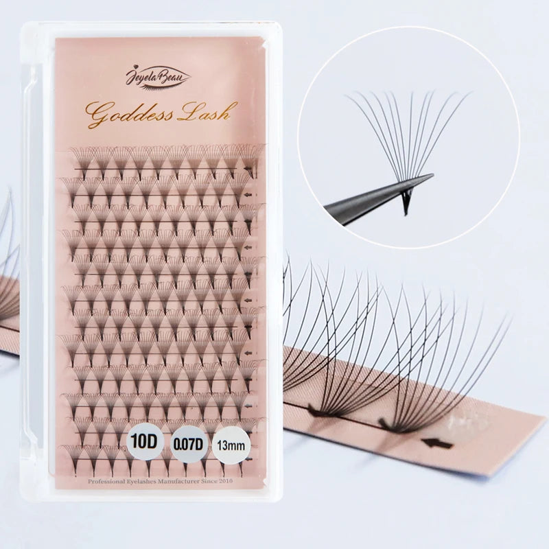 Pre-Made Russian Volume Eyelash Extensions Fans 5D-20D Faux Mink