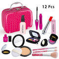 Kids Pretend Makeup Set with Lipstick Nail Paint Educational Toys Play House