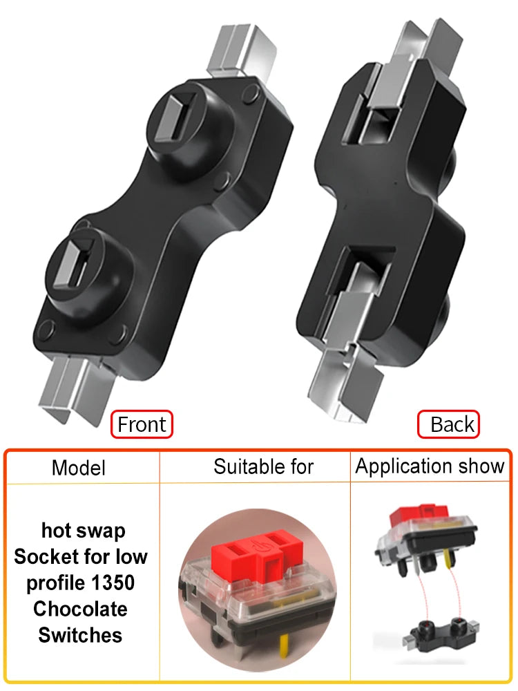 Hot Swappable PCB Socket for Mechanical Keyboard Switches - Kailh 110/90pcs