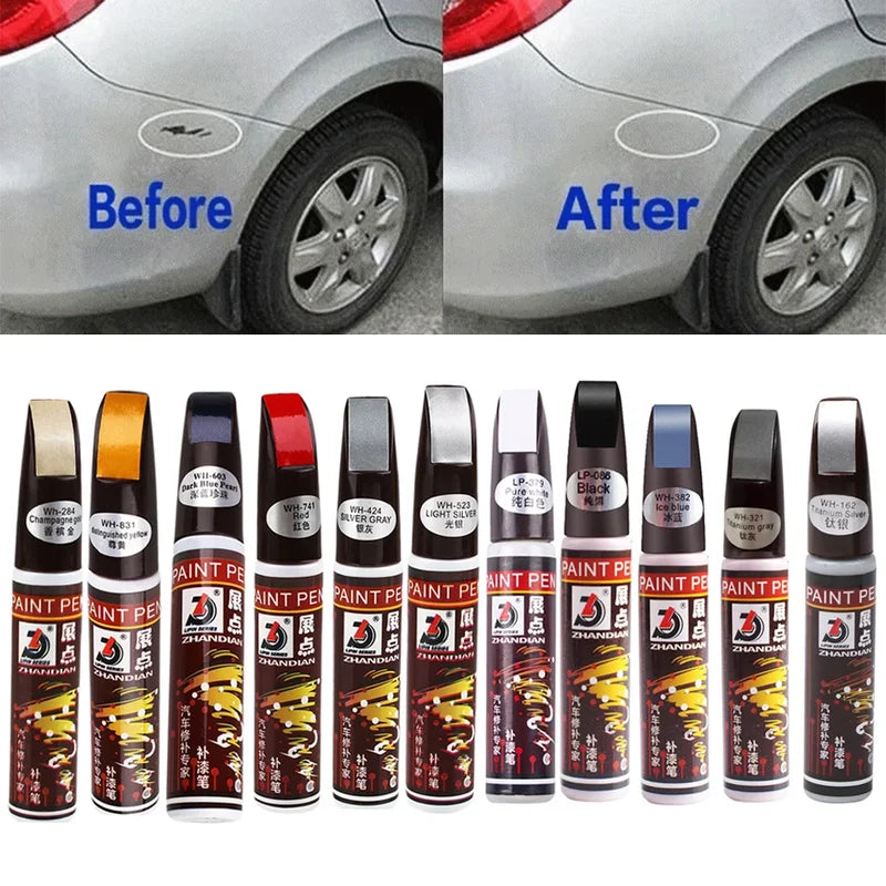 Multi-Color Car Scratch Repair Pen Liquid Paint Marker for Auto Touch-Ups