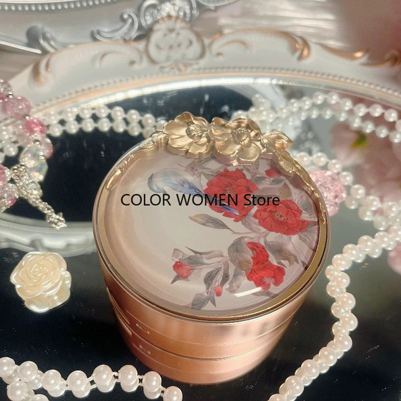 Refillable Cushion Foundation Case for Setting Makeup with Oil Control & Matte Finish
