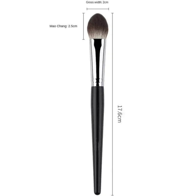 Mini Peach Heart Blush Brush - Multi-Use Face Makeup Tool, 1/2Pcs Set