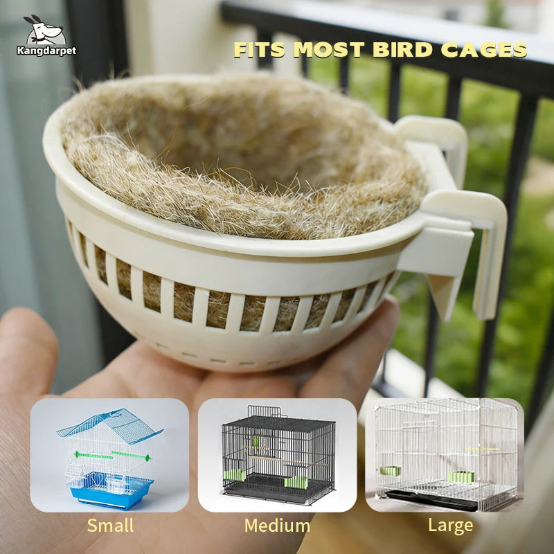 Waterproof Outdoor Bird House Hanging Nest for Garden Patio Yard Decoration