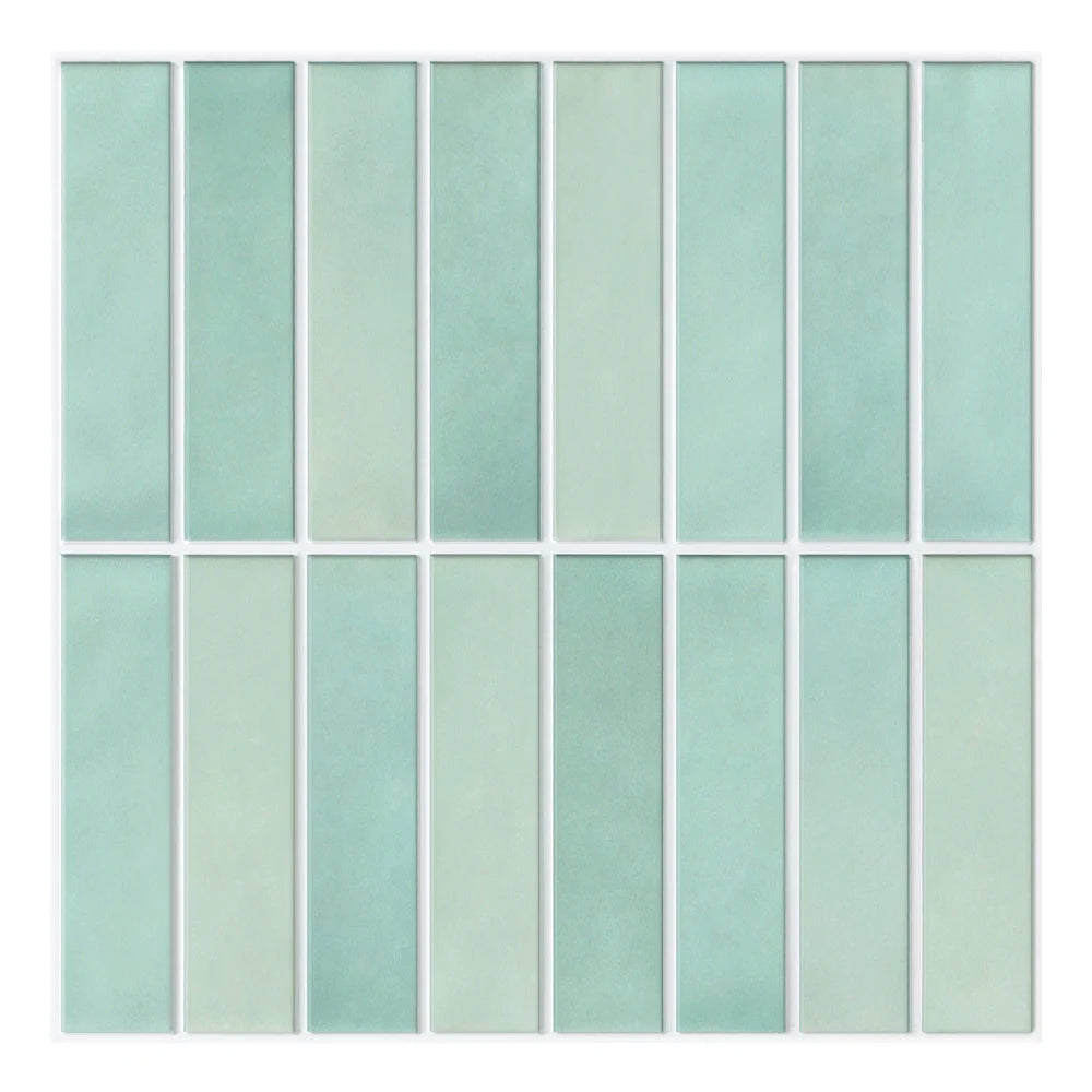 Self-Adhesive 3D Wall Tile Stickers for Kitchen & Bathroom - Water Resistant