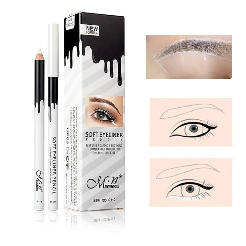 Waterproof Semi-Permanent Makeup Eyebrow Pencil Set for Microblading & PMU - Multi-Color Options