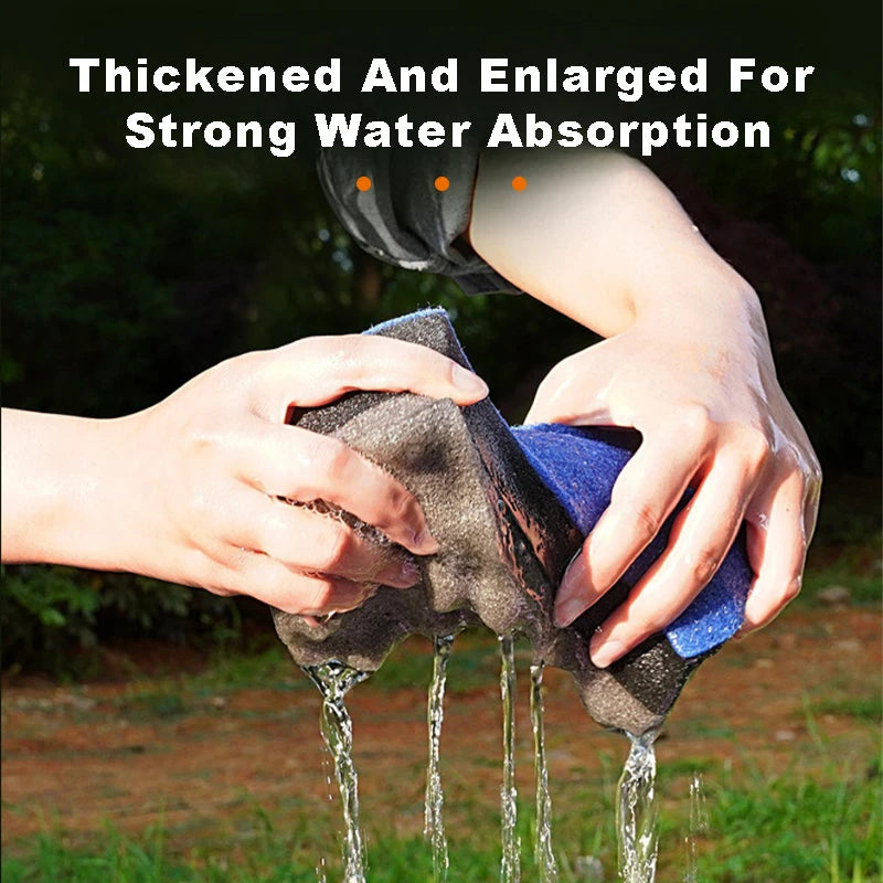 Car Wash Sponge 3-Layer Foam Cleaning Block for Vehicle Detailing & Care