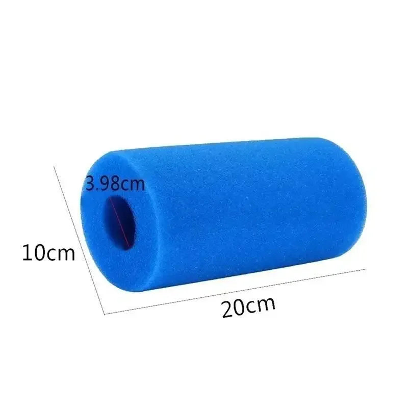 Reusable Biofoam Swimming Pool Filter Cartridge for Water Cleaning - Concentric Cylindrical Sponge