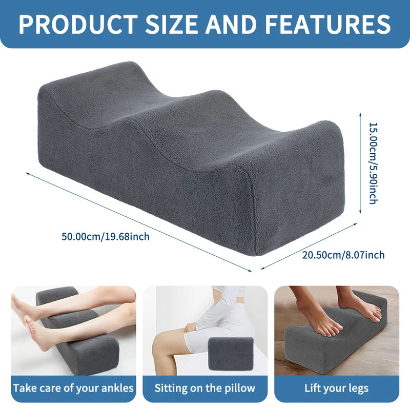 Leg Pillows for Pain Relief, Leg Cushion for Sleeping & Lounge, Anti-Slip Bed Support