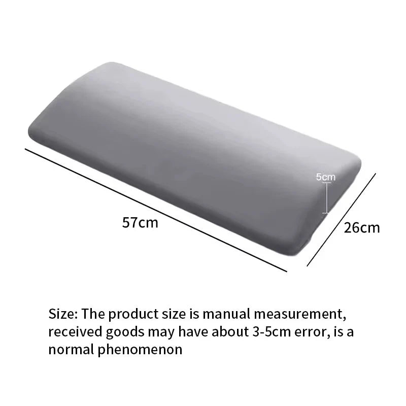 Lumbar Support Pillow for Lower Back Pain Relief - Memory Foam Back Cushion