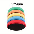 5-Piece Polishing Sponge Set for Car Buffing and Detailing - 80/125/150mm