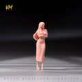 Miniature Female Figure Model for Vehicle Decoration and Collectibles - 1/64 to 1/18 Scale