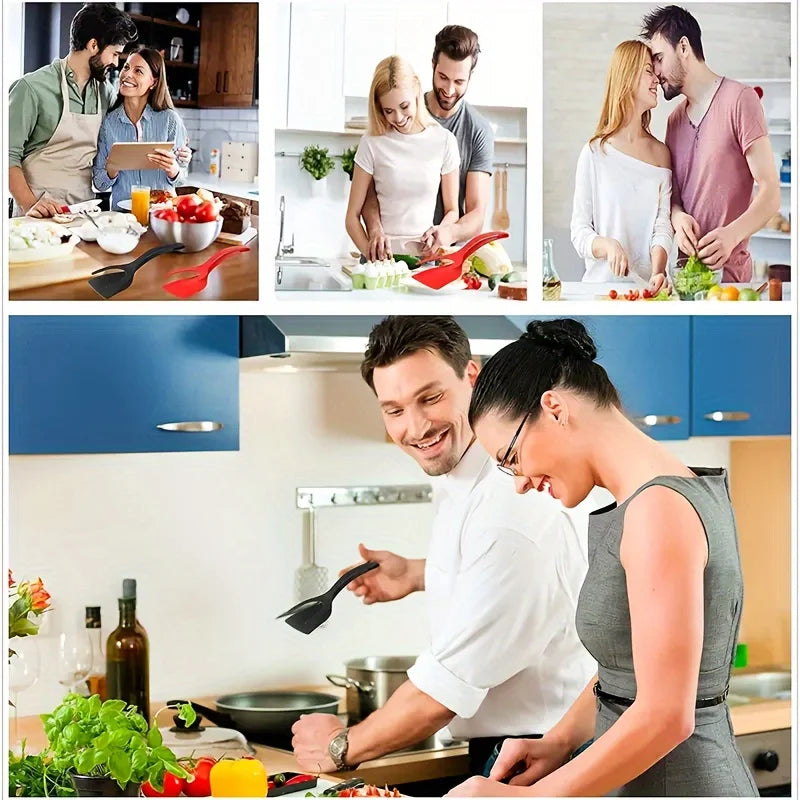 Multifunctional Egg, Pancake & Steak Spatula for Flipping & Plating - Durable Kitchen Tool