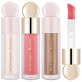 Liquid Highlighter, Blush & Contour Set for Face & Body - Natural Glow Finish