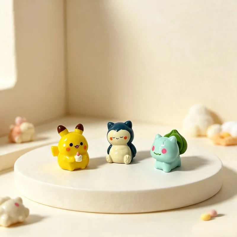 Micro Landscape Doll Ornaments Set - Creative Resin DIY Craft Decorations