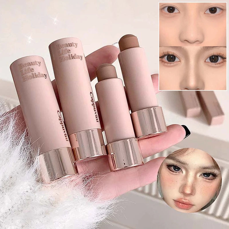 Moisturizing Silky Contour Stick for Natural Nose Shadow Makeup - Single Color