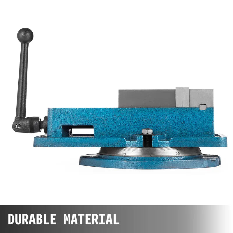 4-Inch Bench Clamp Vise with Swivel Base High Precision Milling Vise