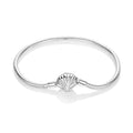 Silver Ocean Series Shell Sea Star Sea Turtle Charm Bracelet for Women DIY Jewelry Making Gift