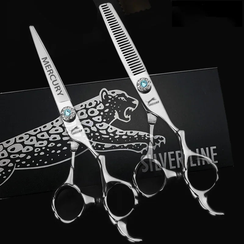 Professional Hairdressing Scissors 5.5 & 6 Inch Salon Shears for Hair Cutting & Thinning