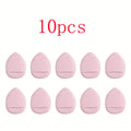 10pcs Makeup Puff Set for Liquid, Powder & Concealer - Color Variants