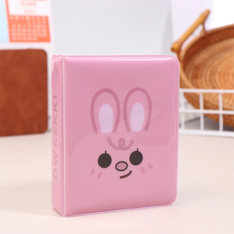 Cute Animal Photo Album 3 Inch Collection Card Binder for Kids - Multiple Colors
