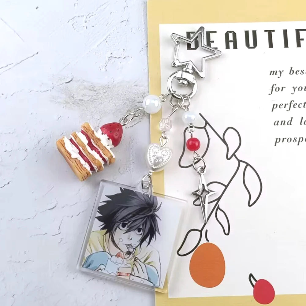 Death Note Anime Enamel Pins Handmade Round Brooches Cosplay Badge for Backpacks & Jewelry