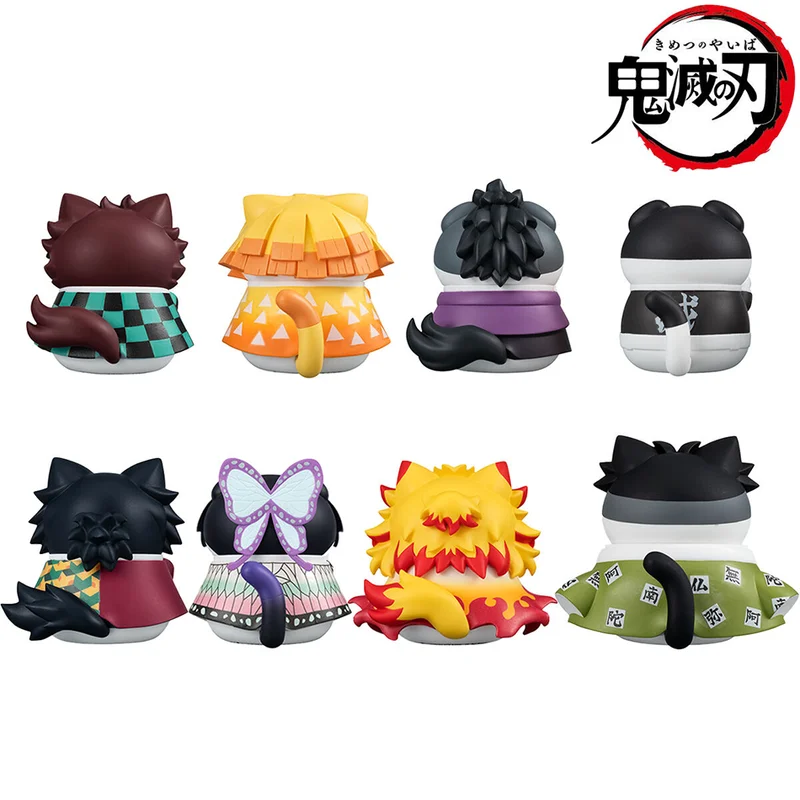 Demon Slayer Action Figures Set - Kimetsu No Yaiba Anime Collectible Toys