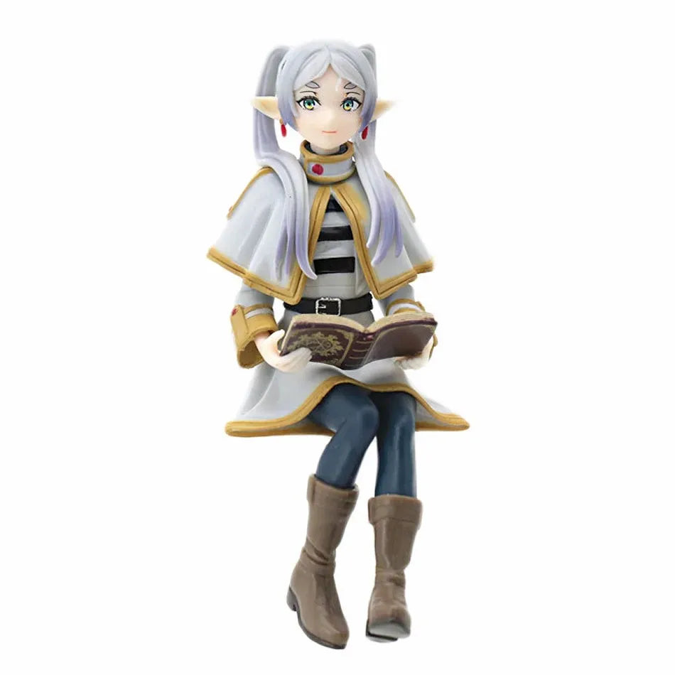 14cm Anime Girl Action Figure - Frieren Beyond Journey's End Noodle Stopper Collectible Model Toy