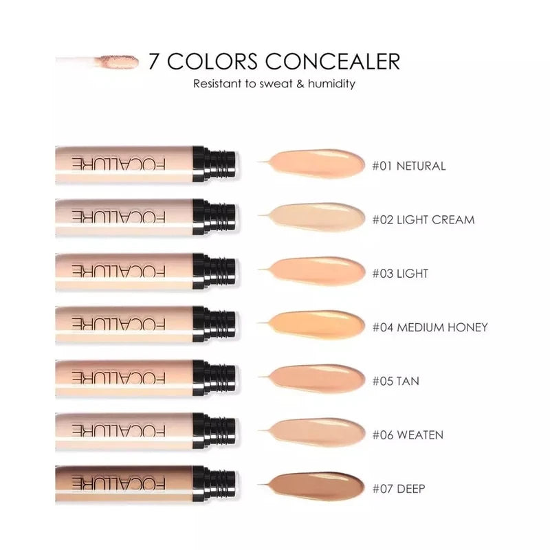 Full Coverage Liquid Concealer for Eye Makeup Waterproof Oil-Control