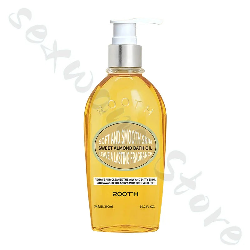 Sweet Almond Fragrance Body Oil 300ml Moisturizes & Nourishes Skin
