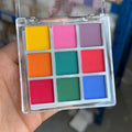 Nail Art Powder Palette 16 Grids Matte Rubbing Nail Deco for Manicure