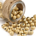 Silvery Gold Color Stardust Plastic Beads for Jewelry Making - 50-500pcs