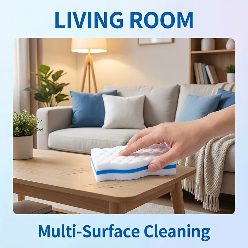 Multi-Purpose Melamine Sponge Eraser Set for Kitchen & Bathroom Cleaning - 10/20/30 pcs