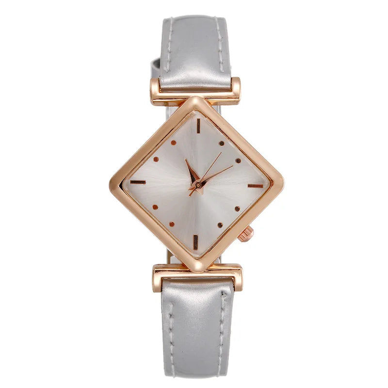 Women’s Quartz Wristwatch Leather Strap Ladies Watch Gift for Her