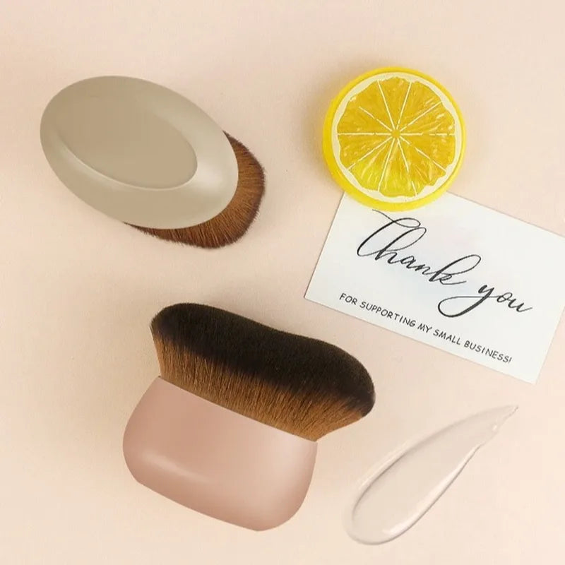 Large Body Makeup Brush - Self Tan Back Applicator 65mm Wide Head Professional Kabuki Tool