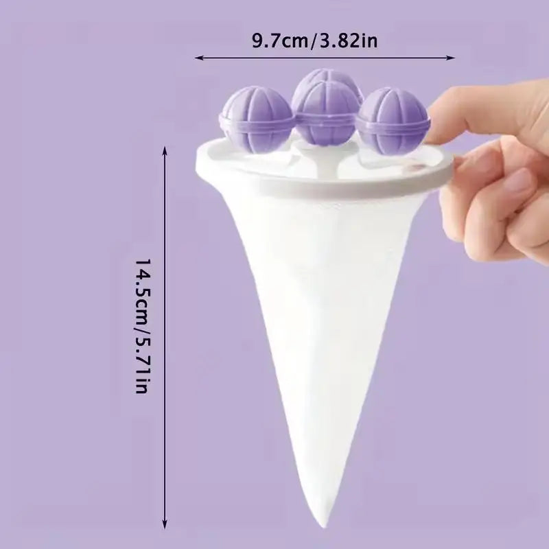 Floating Lint Removal Tool for Washing Machines - Reusable Laundry Hair Filter