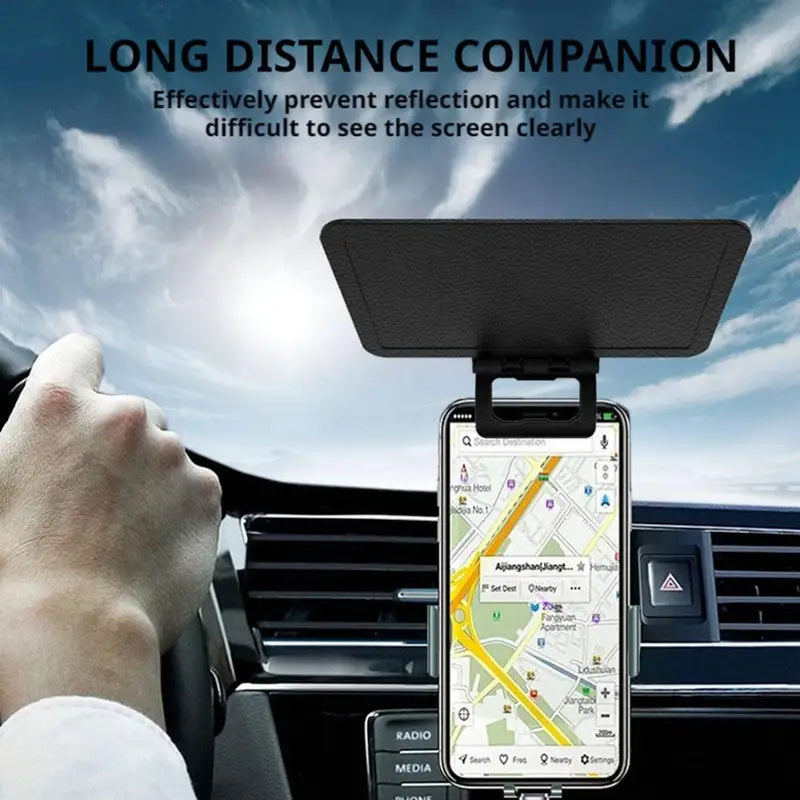 Adjustable Phone Sunshade Visor Clip for Outdoor Sun Protection