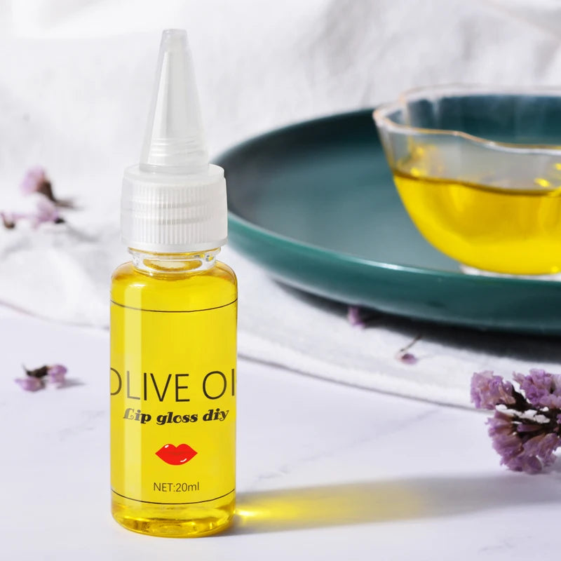 Olive Oil Lip Gloss Base for DIY Lip Makeup Moisturizing Clear Gel