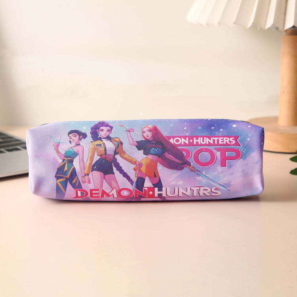 Anime Style Pencil Bag for Kids Large Capacity Stationery Organizer Gift