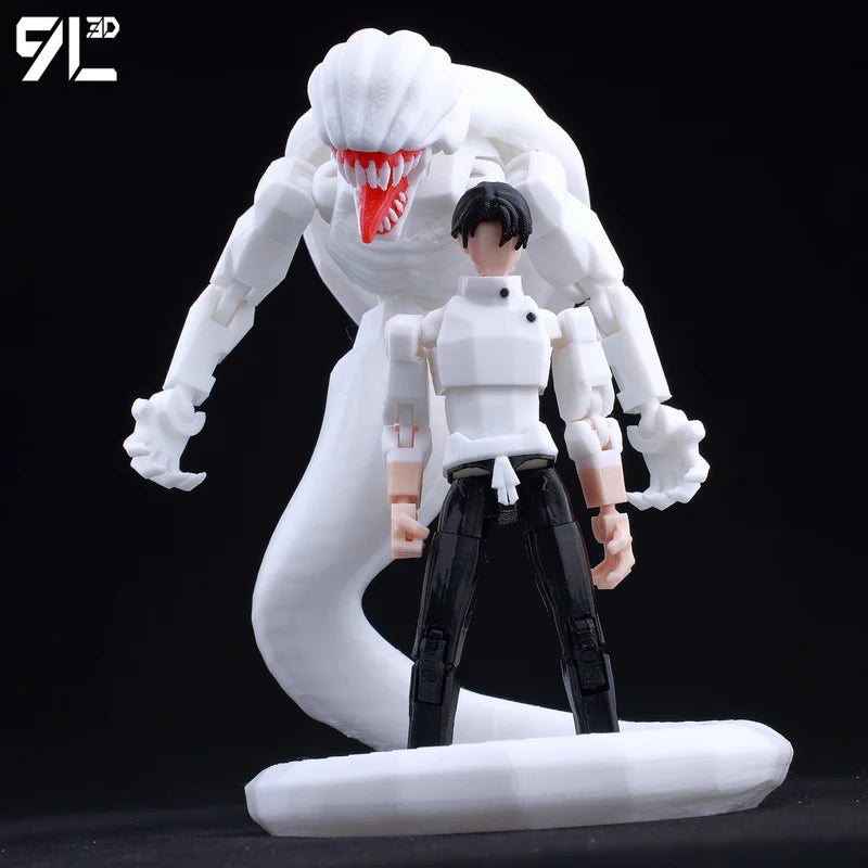 Multi-Jointed Anime Action Figure - Collectible 14cm Display Toy for Jujutsu Kaisen Fans