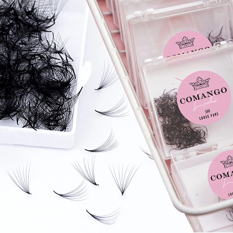 False Eyelash Extensions Premade Volume Fans 3D 6D 7D 10D 12D 14D Wide Bouquet