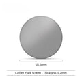 Stainless Steel Espresso Puck Screen 51/53/58.5mm Coffee Filter Mesh for Portafilter
