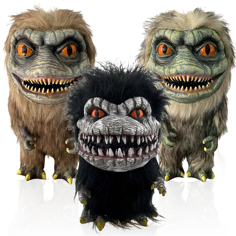 Halloween Plush Critters Decor Creepy Plush Dolls Monster Toys Set - Multiple Colors