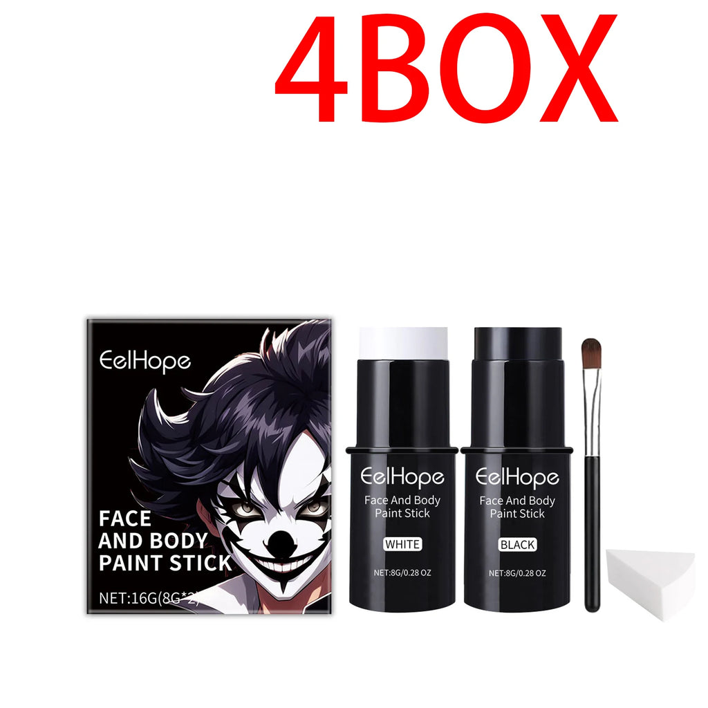 Face Paint Sticks Kit - Washable Costume Makeup for Kids & Adults