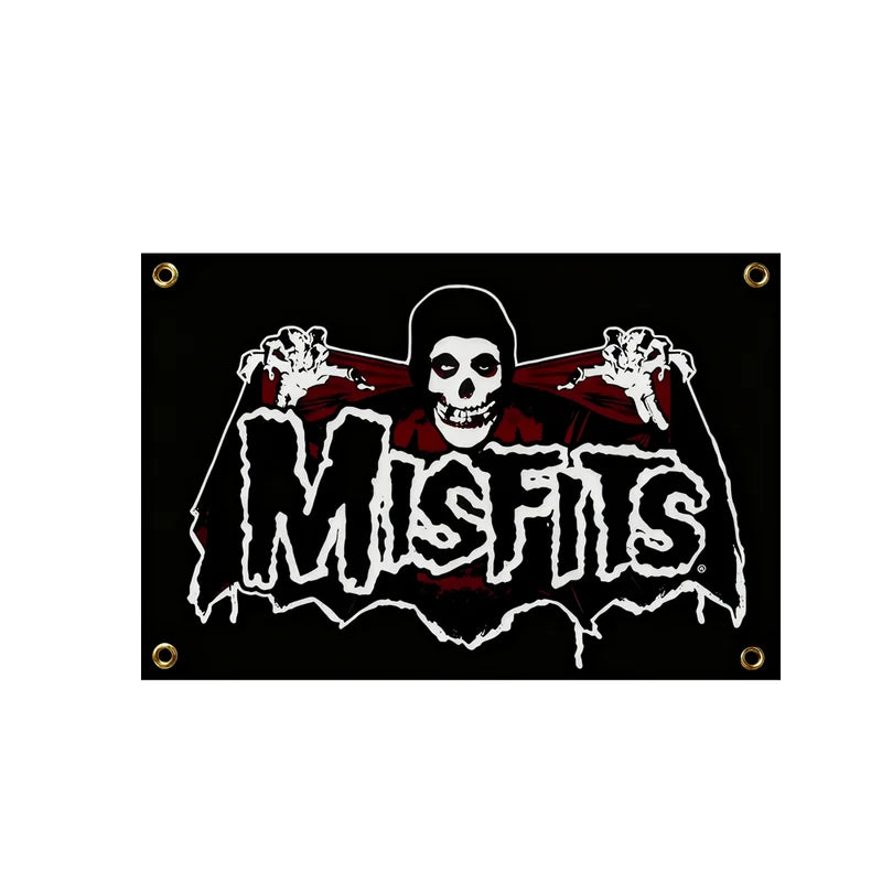 Music Band Flag Wall Hanging Tapestry - Rock Band Banner for Bedroom & Outdoor Decor
