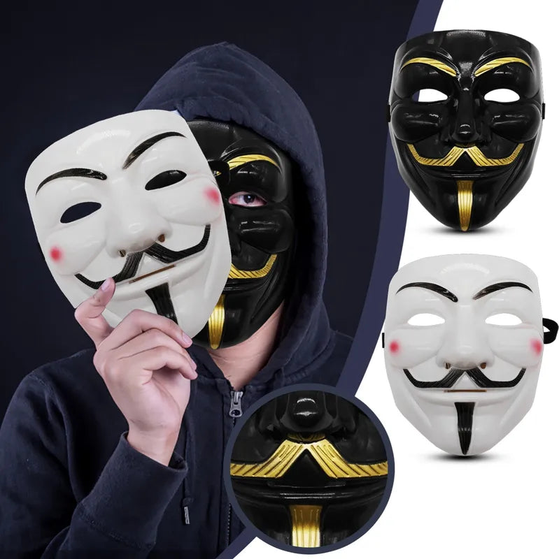 Halloween V For Vendetta Face Mask Cosplay Costume Party Mask