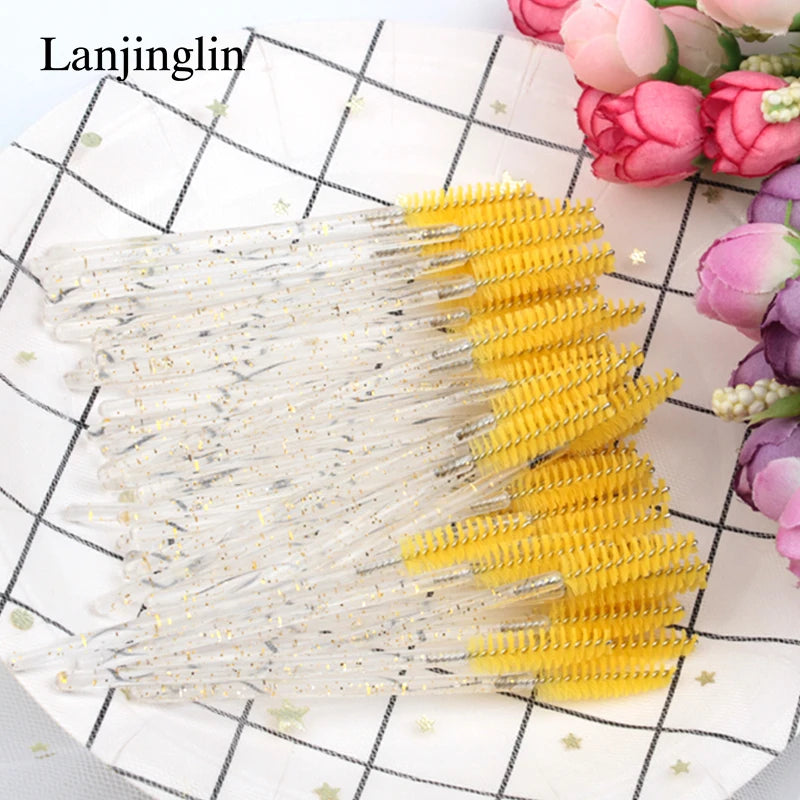 Eyelash Brush Set - Makeup Tools for Eyelash Extension & Mascara Application
