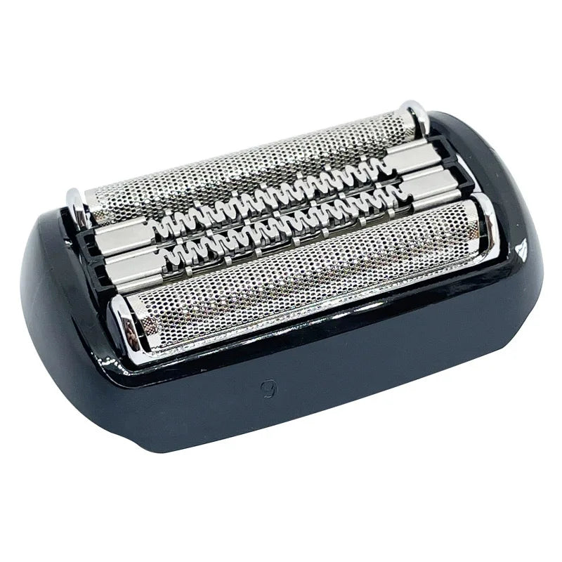 Shaver Head Replacement for Braun Series 9 Electric Shavers - Silver & Black